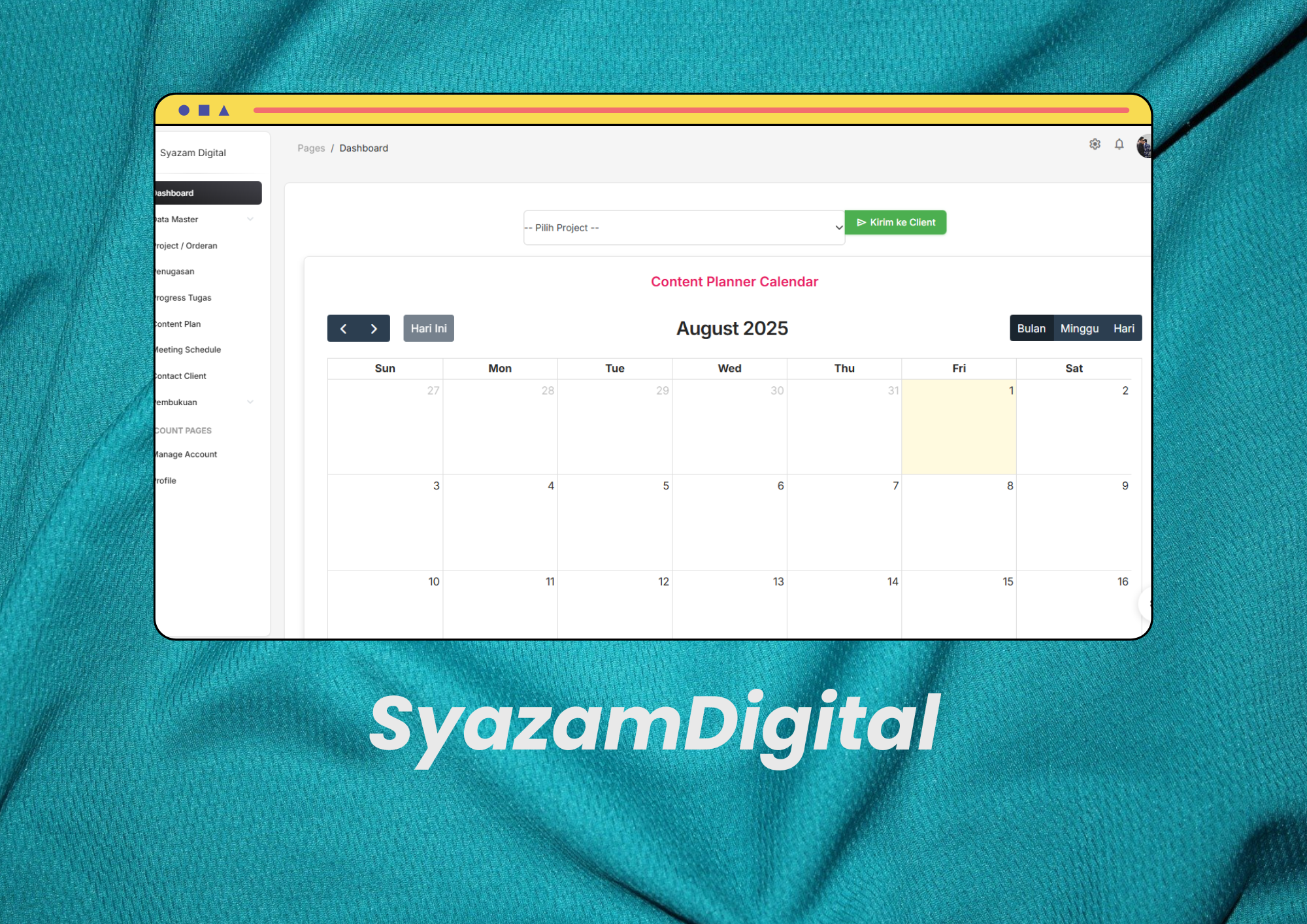Digital Agency System Screenshot 4